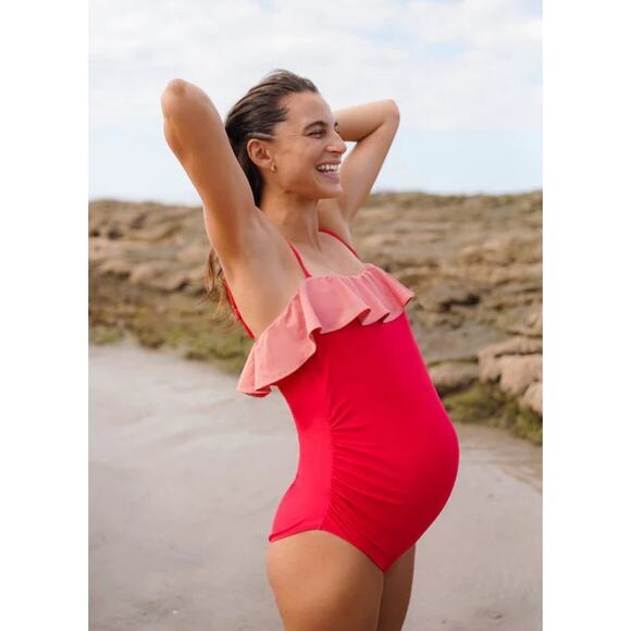 Hatch Other - Hatch Strapless Maternity One Piece Swimsuit, size M